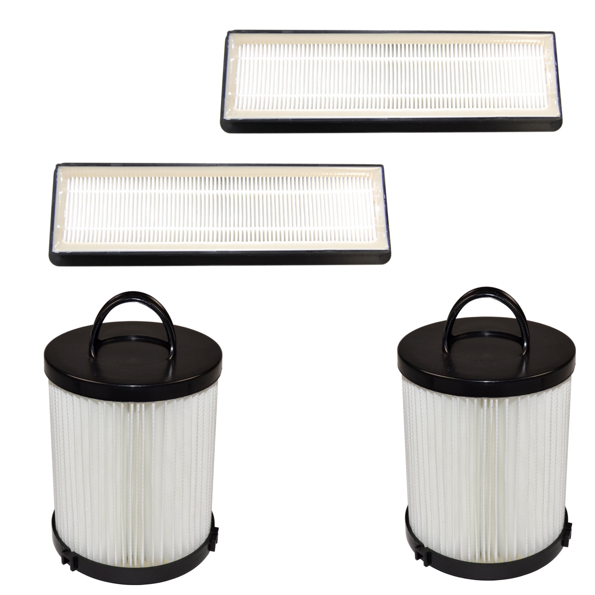 HQRP Ersatzfilter Für Black+Decker Handstaubsauger – Waschbar, 4 Stück, Passt Für HNV115B, HNV215B & Mehr