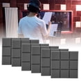 thumbnail image 4 of Soundproofing Sponge,  Performance Sound-Absorption Panels, Strong Firm Home Studios For Noise Reduction Control Rooms Acoustic Processing Gray, 4 of 8