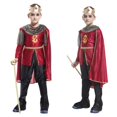 thumbnail image 2 of Disfraz de príncipe renacentista medieval para niños, disfraz de Arthur para fiesta de Halloween o carnaval, 2 of 5