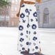 thumbnail image 4 of Pantalones de Cintura Alta de Pierna Ancha para Mujeres sin Posicionamiento Imprimido Cordón de Cintura Elástica Bolsillo Pantalones de Longitud Completa Verano Casual, 4 of 4