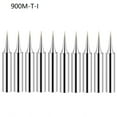thumbnail image 1 of Bgsha 10pcs/Lot Free Soldering Iron Tips 900M-T Series Welding Solder tools, 1 of 7