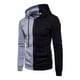thumbnail image 1 of CVLIFE mens casual color block chaqueta con capucha suéter con cremallera con bolsillo manga larga chaqueta deportiva para fitness CVLIFE Casual suelto, 1 of 3