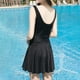 thumbnail image 5 of Trajes de baño de una pieza para mujer, vestido transpirable para mujer, traje de baño de color sólido, ropa sin espalda, traje de baño para mujer, 5 of 6