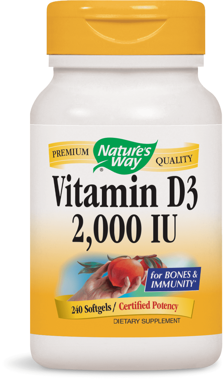 Nature's way vitamin d3 softgels, 240 ct