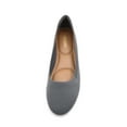 thumbnail image 2 of Women's Cusioned Insole Classic Round Toe Ballerina Flat, 2 of 4