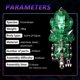 thumbnail image 4 of Kit de maquetas de triceratops FILASLFT de metal 3D para adultos, 4 of 7