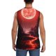 thumbnail image 4 of Balery Red Moon Lava Camisetas sin mangas para hombre, absorbe la humedad y protege contra el mal olor.-Small, 4 of 7