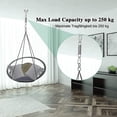 thumbnail image 4 of Muelle de suspensión, muelle de acero, hamaca con muelle giratorio, con 2 mosquetones y giro de 360°, capacidad de carga de hasta 250 kg para soporte de saco de boxeo, hamaca, yoga JAMW Sencillez, 4 of 5