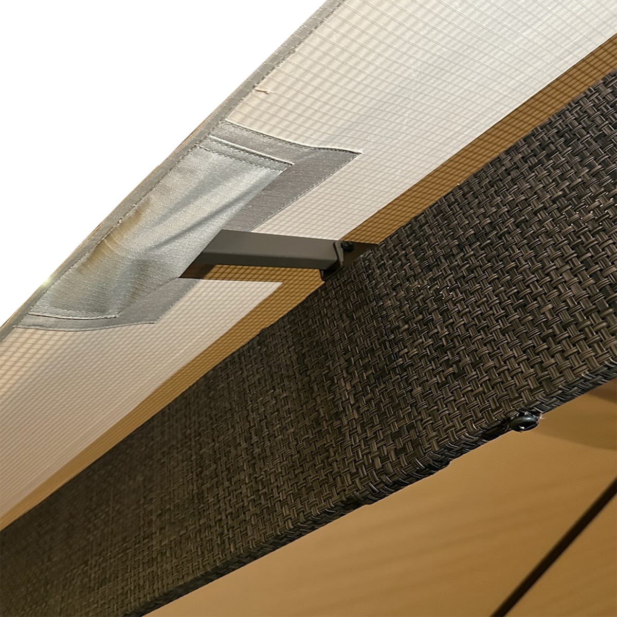 Garden Winds Replacement Canopy Top Cover Compatible with The EliteShade USA 12x12 Gazebo - Riplock 500