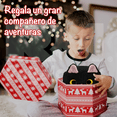 thumbnail image 4 of Peluche Gato Rm Regalomex Forma Cuadrada Almohada de Gato Negro Mediano, 4 of 8