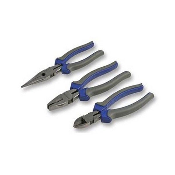 Duratool D00123 3 Piece Plier Set