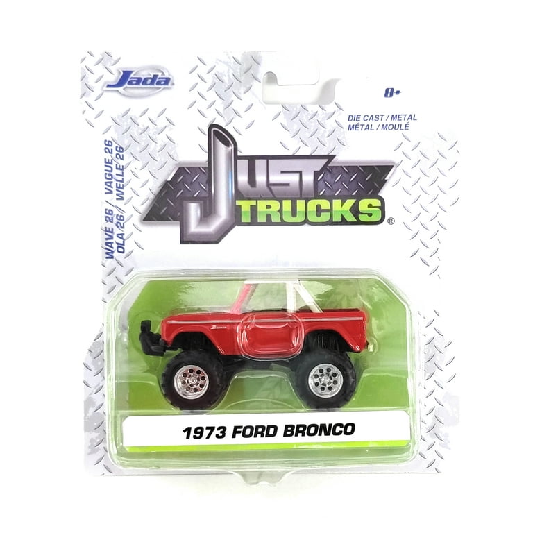 Jada Just Trucks 1973 Ford Bronco Wave 26 Red - Walmart.com