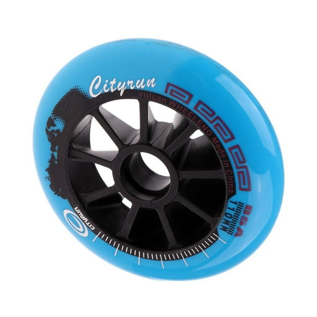 Destyer Premium Indoor Outdoor Inline Skate Wheels for Speed Skating Reliable Tool Blue 110mm 1Set