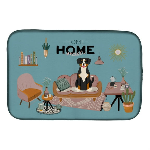 Entlebucher Sweet Home Dish Drying Mat