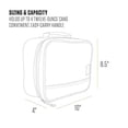 thumbnail image 5 of Carhartt Enfriador de almuerzo aislado para 4 latas para hombres y mujeres, totalmente aislado y resistente al agua, enfriador de almuerzo esencial (negro), 5 of 5
