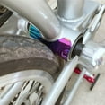 thumbnail image 3 of 3xFolding Bike BB Frame Protector Adhesivo Pedalier Protección Plata Sunnimix Protector de cuadro de bicicleta plegable, 3 of 6