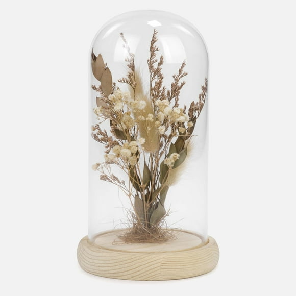 Linen Chest Attitude Bell Jar Natural Graminae Decor
