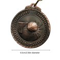 thumbnail image 3 of Medallas de ganador de oro, plata y bronce, medallas deportivas para regalo de recuerdo (bronce), 3 of 3