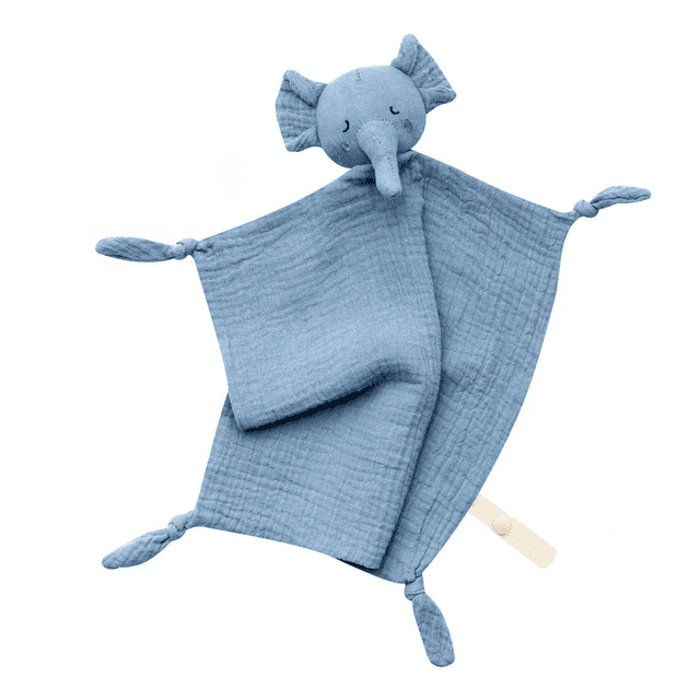 Manta De Seguridad Para Bebés elefante LAB.G azul