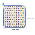 thumbnail image 2 of HEANUJJ 10Pcs Polka Dot Dish Cloths for Kitchen Cleaning Reusable and Absorbent, 2 of 7