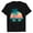 02-Black, variant on Womens T Shirts Loose Fit Light Trending Short Sleeve Plus Size mit Print Loose Fitting Print Round Neck Breathable Blouses for Women Casual Navy Size L