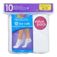 thumbnail image 2 of Womens Value Pack Low Cut Socks, 10 Pairs, 2 of 4