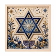 thumbnail image 2 of Plumora Hanukkah Star of David Menorah Design Diamond Painting Kit for Adults, DIY Holiday Wall Art Craft, Gift for Jewish Celebrations Home Art, 2 of 4