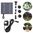 thumbnail image 1 of Solar Powered Submersible Water Pump for Pond Fountain Kit - 14W Panel, 1 of 5