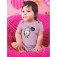 thumbnail image 2 of Doodle Owl I Am Cool Bodysuit Infant -Image by Shutterstock,  Newborn, 2 of 4