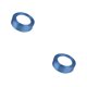 thumbnail image 3 of Wosthever Paquete de cinta hecha a mano, accesorios para manualidades, cintas de poliéster de ancho para fiesta, tienda, adornos de azúcar, Celeste 36 2piezas, 3 of 6