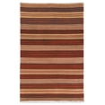 thumbnail image 2 of Hand-knotted Lexington Stripes Multi Wool Rug, 2 of 4