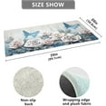 thumbnail image 3 of SKYSONIC White Roses Kitchen Mats 20"x39" Absorbent Non Slip Runner Rug Machine Washable Kitchen Floor Mat for Home Bathroom Door, 3 of 7