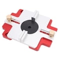 thumbnail image 2 of Wood Router Slotting Locator, Woodworking Router Slotting Bracket Abrasion Proof  for Handcraft, 2 of 7