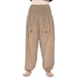 thumbnail image 1 of Pantalones De Yoga Pantalones deportivos de yoga para mujer, pantalones de baile de ballet Harem, ropa de baile de verano para mujer (caqui XL) Ygjytge para Mujer Caqui T L, 1 of 9