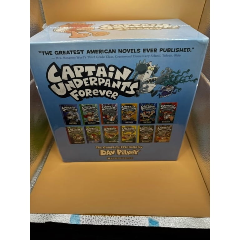 Captain Underpants Forever (Captain Underpants #1-12) Boxed Set