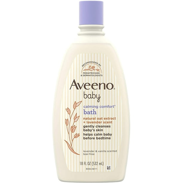 Aveeno Baby Calming Comfort Bath & Wash with Relaxing ...