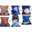 thumbnail image 1 of Bandana Scarf Neck Gaiter Head 3D Face Mask Multi-use Outdoor Cap (Pack of 12), 1 of 2