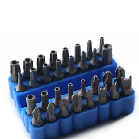 

33 Pcs Star Screwdriver Four Wing Screwdriver Set Magnetic Extension Bits Security Bits Hex Screwdriver