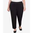 thumbnail image 4 of Alfred Dunner Womens Plus-Size Embellished Waist Average Length Pant, 4 of 6