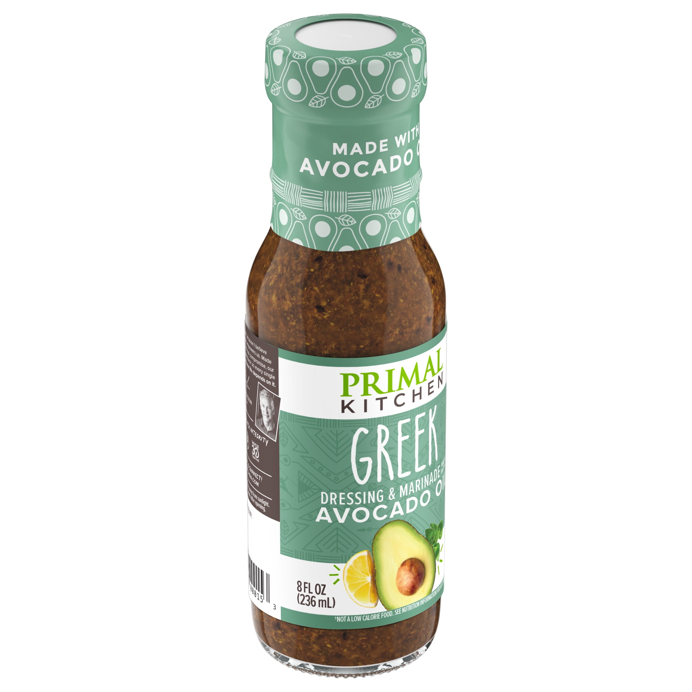 Primal Kitchen Greek Vinaigrette & Marinade 8 fl oz
