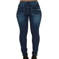 thumbnail image 4 of Jeans Skinny Classique Taille Haute pour Femmes Pantalons Crayon, 4 of 5
