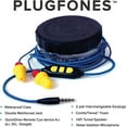 thumbnail image 4 of Plugfones Protector Plus VL in-Ear Earplug Earbuds, Noise Reduction Headphones with Noise Isolating Mic and Controls, Blue & Yellow, 4 of 7