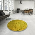 thumbnail image 4 of Ahgly Company Tapis d'Aire Rectangulaire Transitionnel Brun Biscuit Foncé pour Intérieur, Lavable à la Machine, 4 Pieds x 6 Pieds, 4 of 7