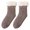 A-Light Gray520, variant on Yuanlong Womens Crew Slipper Socks Lined Non Floor Socks With Grips Thick Warm Winter Indoor Cozy House Socks