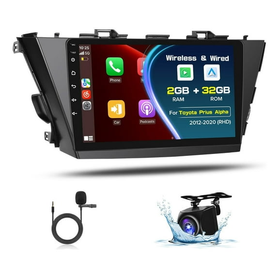 Stereo Toyota Prius Alpha 2012-2020 Android Carplay 2 32g