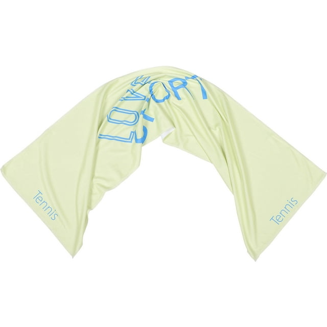 WASHWEPE Serviette de Sport Multi-Usage MJ001 Microfibre Jaune Clair 1Ensemble pour Cyclisme