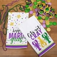 thumbnail image 6 of Mardi Gras Kitchen Towels Set of 2,Purple Fleur De Lis Crayfish Dish Towels 18x26 Inch Drying Dishcloth,Farmhouse Home Mardi Gras Carnival Seasonal Holiday Decorations, 6 of 6