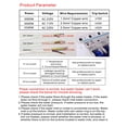 thumbnail image 2 of Instant Water Heater 3000W 110V White Mini Tankless Instant Hot, 2 of 8