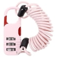 thumbnail image 4 of MOVTOTOP Portable AntiTheft Bike Lock with Resettable Combination Cable Steel Chain for Bikes Made of Zinc Alloy Assorted Color, 4 of 8