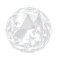 thumbnail image 1 of boule de cristal taillée transparente, prismes, décoration d'hôtel, quincaillerie, 60 mm/2,36 pouces, 1 of 4